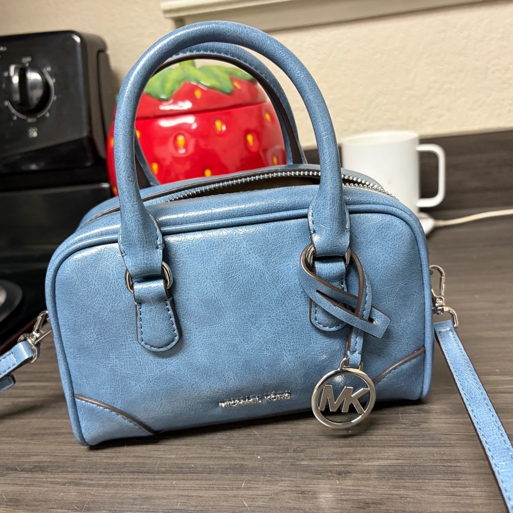 Michael Kors Thompson XS Satchel Crossbody - Cornflower